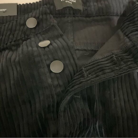 NWT Vero Moda Black Corduroy Pants size 20 - Picture 3 of 7